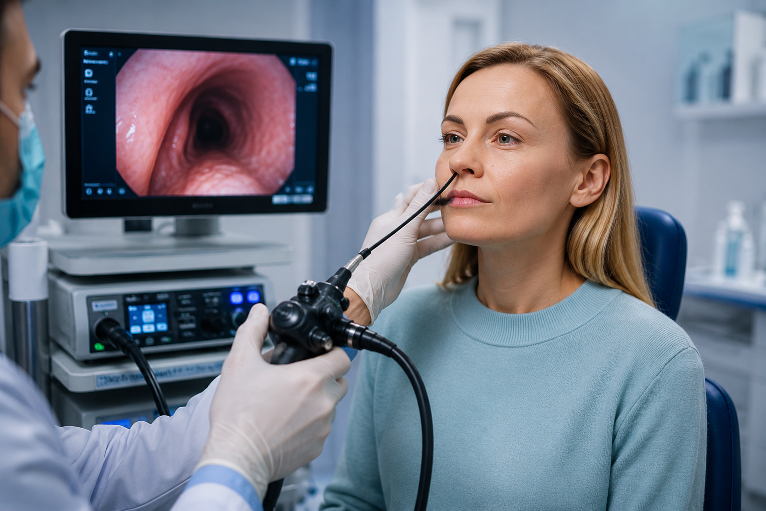 Videonasogastroscopía